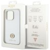 Guess GUHCP15LPS4DGPS iPhone 15 Pro 6.1 srebrny/silver hardcase Strass Metal Logo